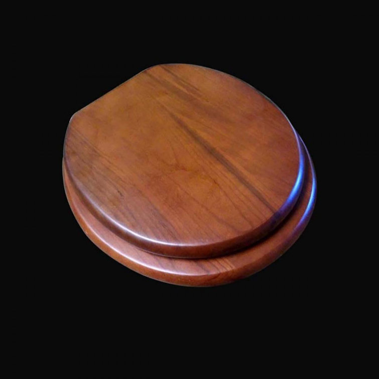 The Renovators Supply Inc. Solid Wood Round Toilet Seat Wayfair.ca